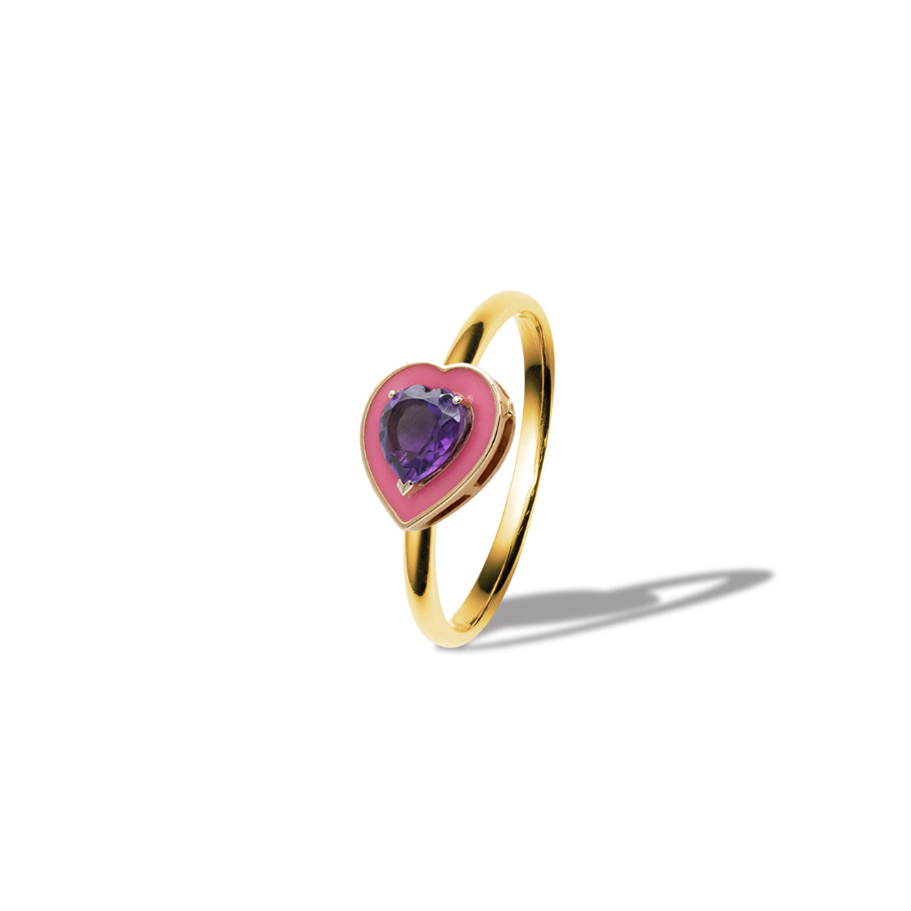 Purple Amethyst Ring