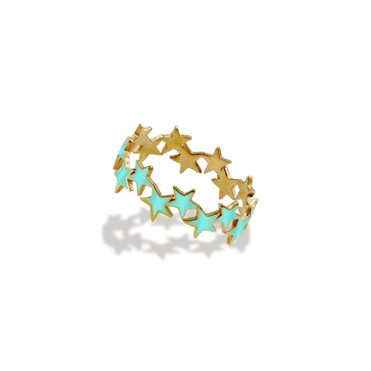 Sky Blue Stars Ring