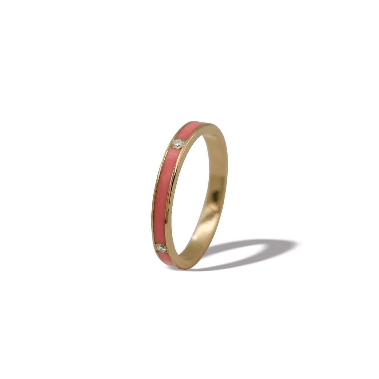 Coraille Enamel Rings