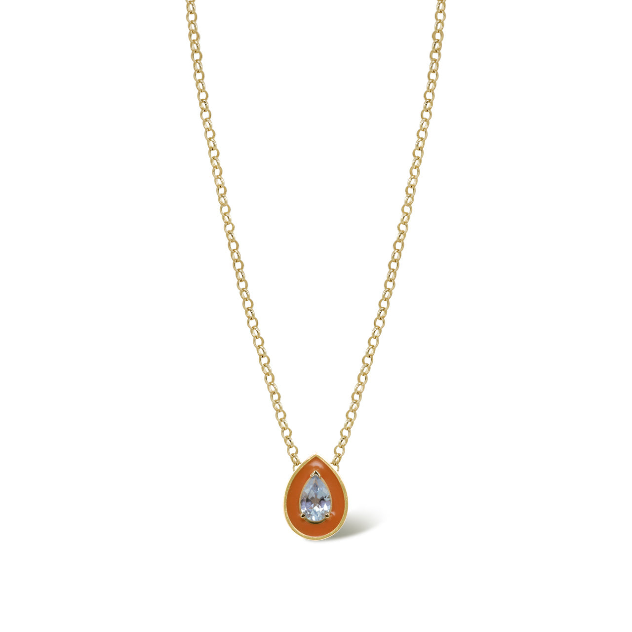 Pear Shape Necklace